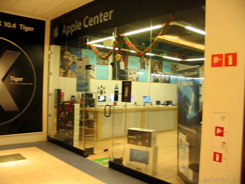 Apple Center - komputery Mac. Apple Centerznajduje się też w Galerii Mokotów (parter)
