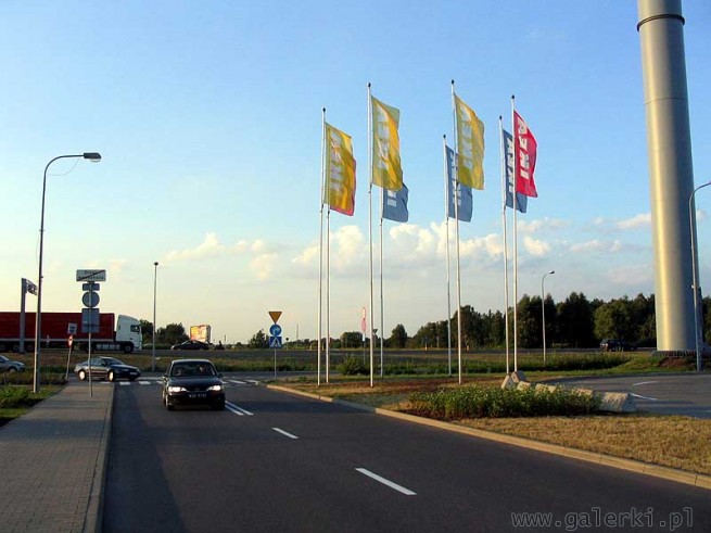 Dojazd do Ikei przez Trase Toruńską